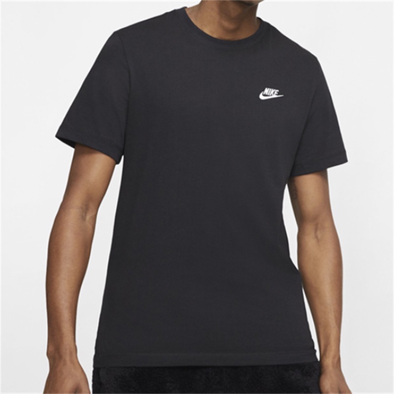 Áo Thun Nike 100% Chính Hãng Thêu Logo Mini Dáng Rộng Cho Nam Nữ Hàng Ngày