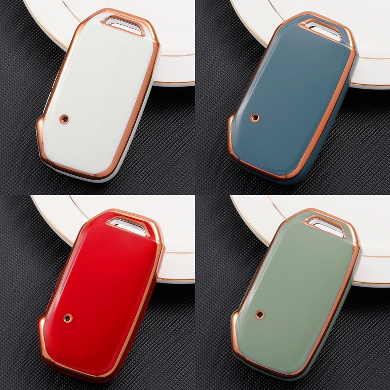 Bao Da, Vỏ Bảo Vệ, Ốp Chìa Khóa, Bọc Chìa Khóa Ô Tô Kia K3 2021 Luxury, Premium, K5, New Sportage 2022, Sorento, Cerato