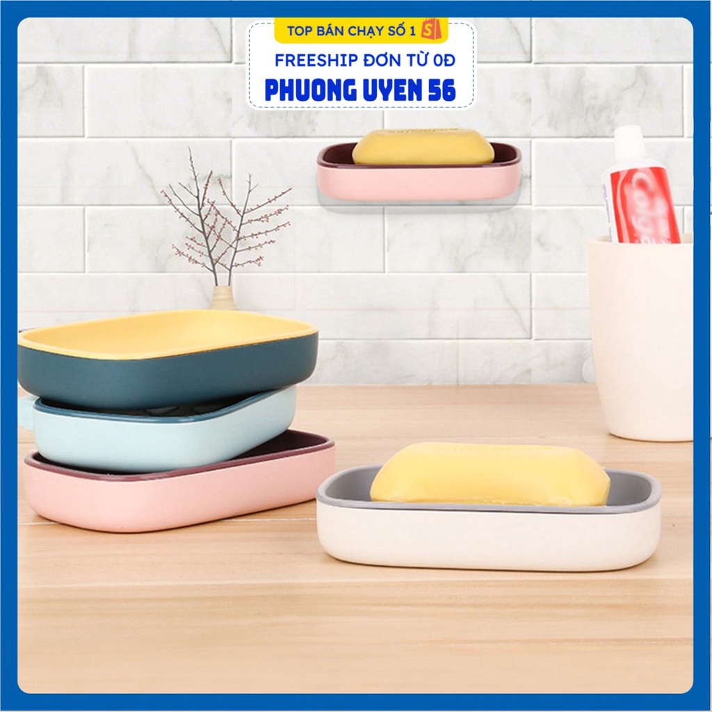 Giá Khay Nhựa Để Xà Phòng Kiểu 10 ĐÁM MÂY Nhà Tắm Sạch Sẽ - Kệ Xà Bông Để Đồ