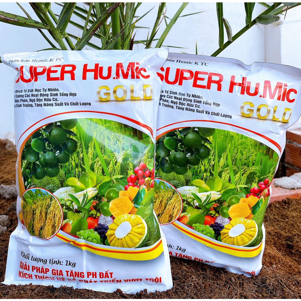 Phân Bón Sinh Học Rải Gốc Super Humic Gold 1kg
