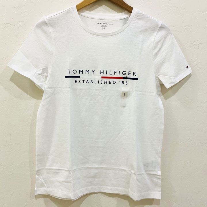 Áo thun nữ Tommy Hilfiger Cotton Logo T-Shirt - NHIỀU MÀU