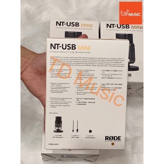 Micro thu âm RODE NT-USB MINI chính hãng