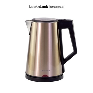 Ấm đun nước bằng điện lock&lock, bằng thép không gỉ, pp, 1.7l - ejk631
