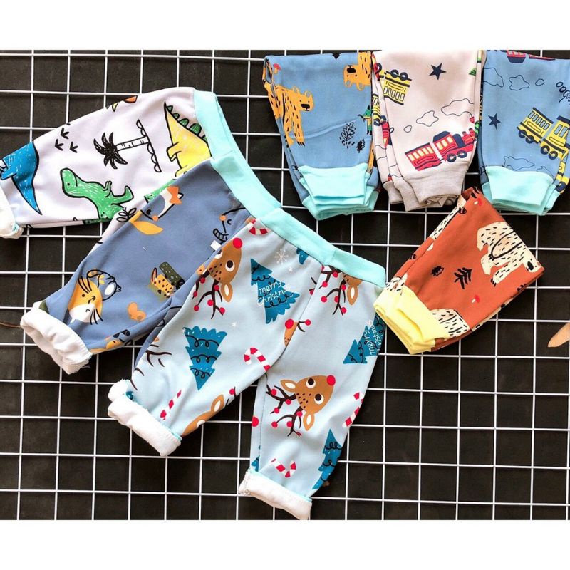 Quần Nỉ Lót Lông Cho Bé Trai ( Nhiều Mẫu )