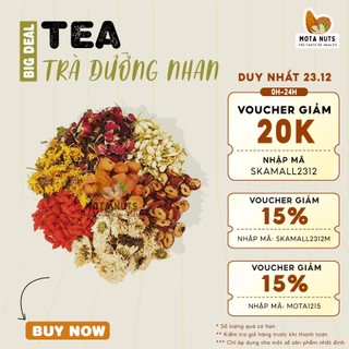 Trà Dưỡng Nhan 7 Vị Bạch Cúc, Kim Cúc, Nụ Nhài, Nụ Hồng, Táo đỏ, Kỷ tử, Long Nhãn