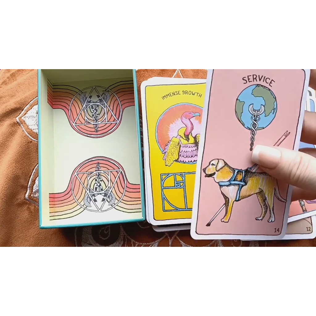 Bộ bài Animal Apothecary - Oracle Deck & Guide by Cara Elizabeth  @gocdoquyen
