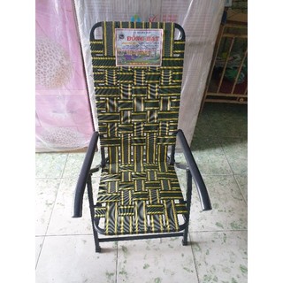 Ghế bố  tăng đưa cafe khung sắt