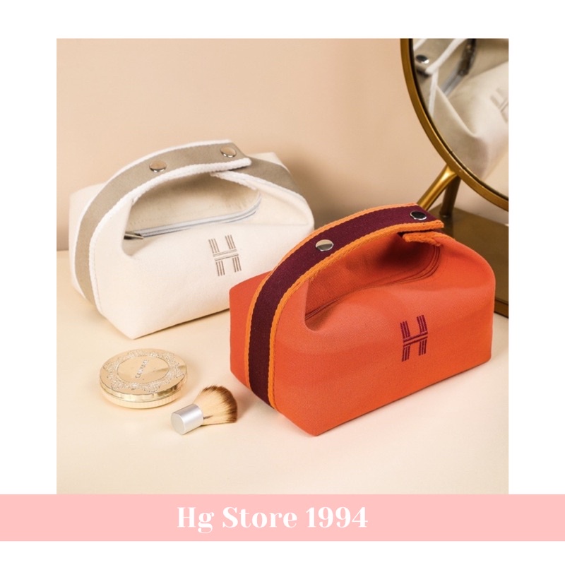 Túi vải canvas cao cấp đựng mỹ phẩm chống thấm nước tiện dụng - Hg Store 1994