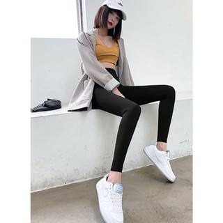Quần legging dài nữ co giãn, tôn dáng