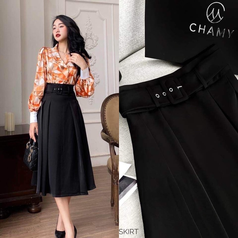 Chân váy vero có belt