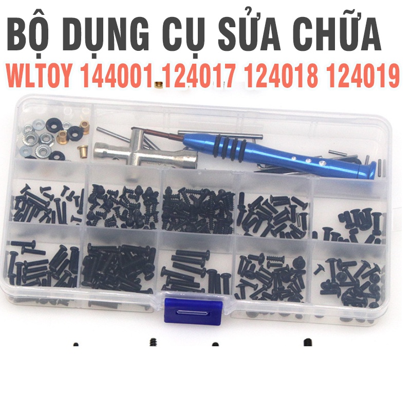 Bộ dụng cụ sửa chữa và phụ kiện ốc cho xe điều khiển từ xa RC đồ chơi trẻ em