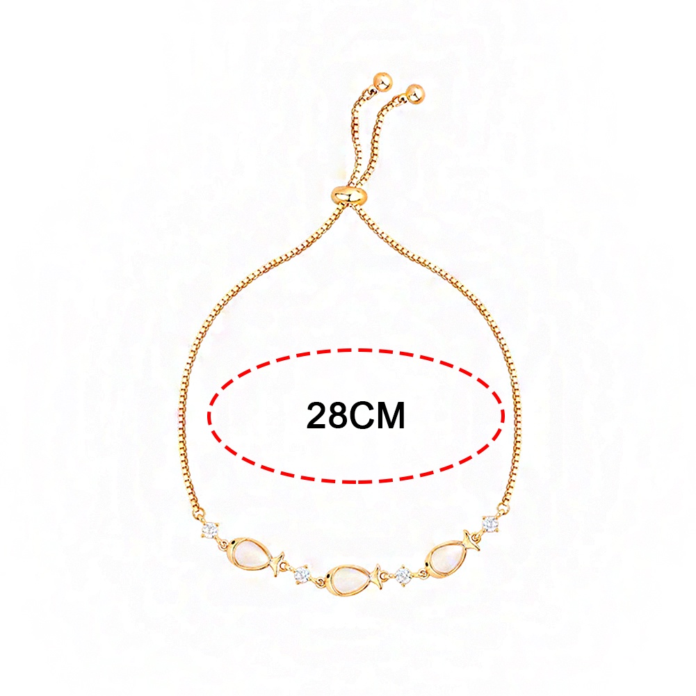 Vòng Tay Nữ Đính Đá Zircon Lấp Lánh Chất Lượng Cao Mới Bán Chạy