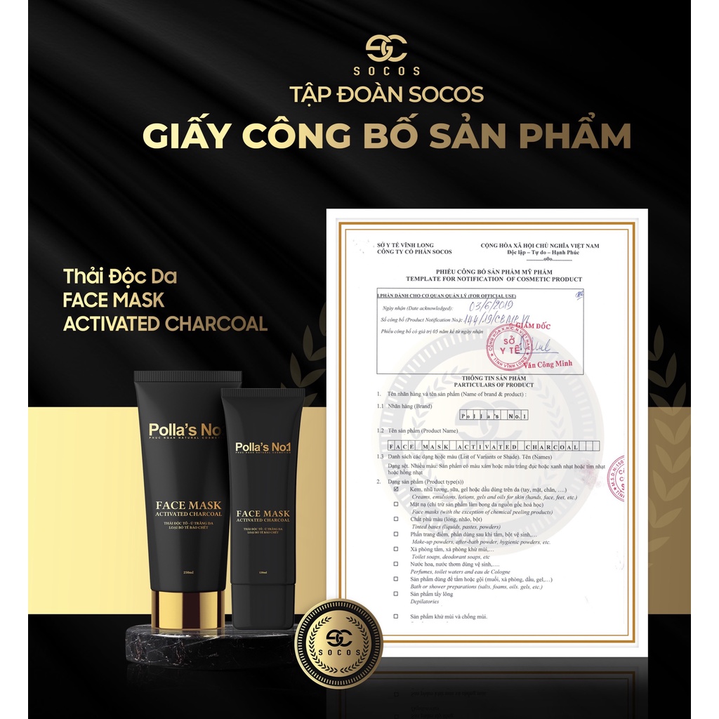 Mặt Nạ Than Tre Hoạt Tính Thải Độc Tố