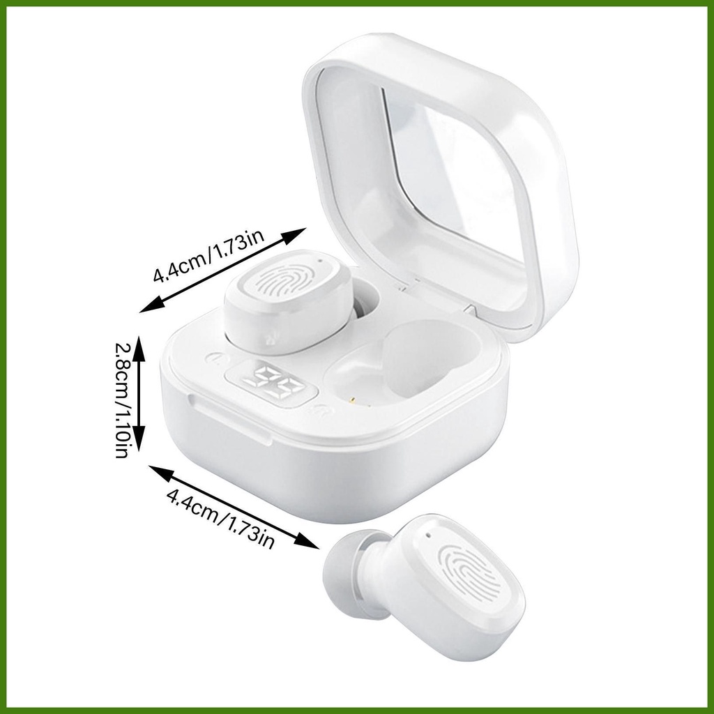 Tai nghe không dây màn hình led tai nghe không dây có màn hình led thời gian chơi công nghệ không dây 5.3 và rdavn