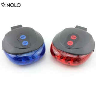 Combo 2 đèn chiếu hậu laser cảnh báo gắn cốt yên xe đạp nhiều chế độ