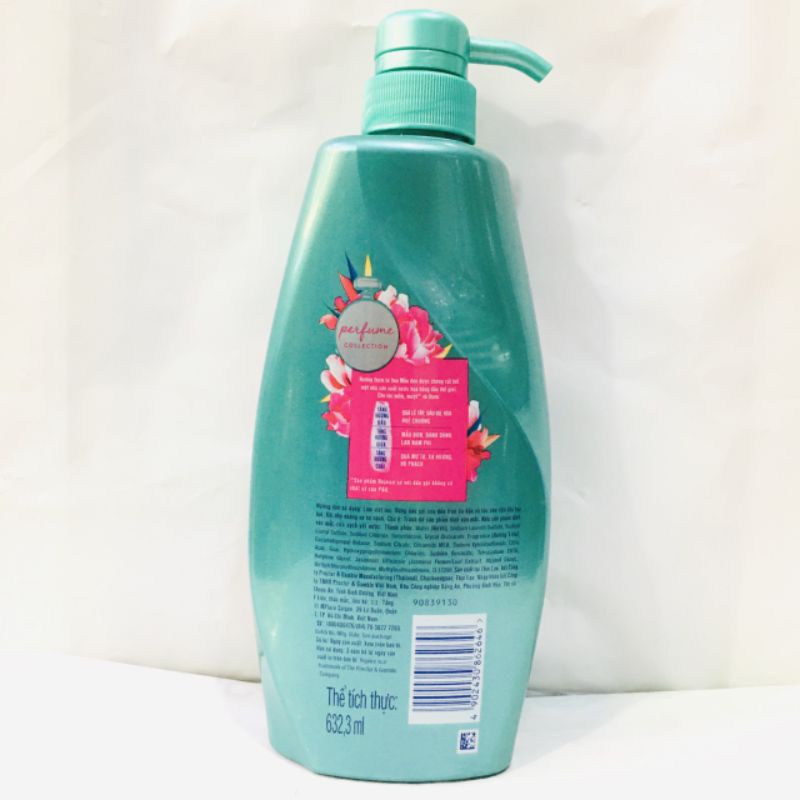 Dầu Gội Rejoice perfume Hương Hoa Mẫu Đơn Suôn mượt 632.3ml