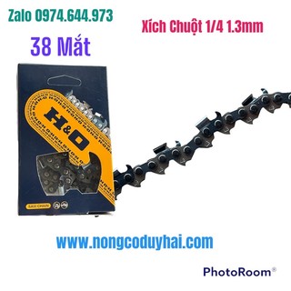 Sên HQ nhật bản 1/4 38 Mắt (Sên Chuột) - thắng máy cưa xích