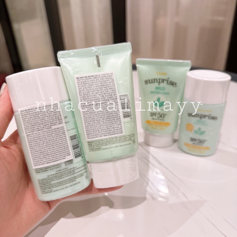 Kem chống nắng Etude SunPrise Mild Watery Light/Airy Finish
