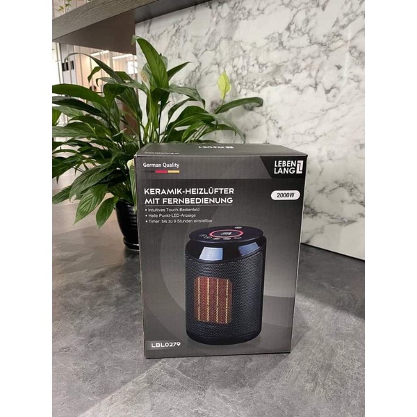 Máy Sưởi Gốm Thông Minh Lebenlang LBL2079 3 Chế Độ - Máy Sưởi Đa Năng Dùng Cả 4 Mùa. Bảo Hành 12 Tháng