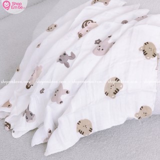 Set 6 Khăn Mặt Aden Sợi Tre 100%