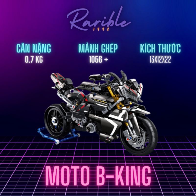 Mô Hình Lắp Ráp Moto B-King