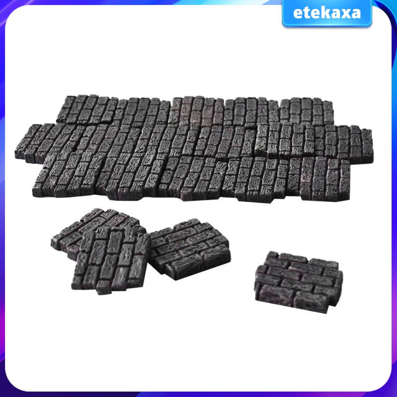 Set 20 Mô Hình Viên Gạch Nhỏ Dùng Trang Trí Diorama Wargame DIY