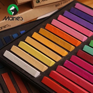 Xóm vẽ phấn tiên master pastel maries - bộ 12 24 36 48 màu - ảnh sản phẩm 2