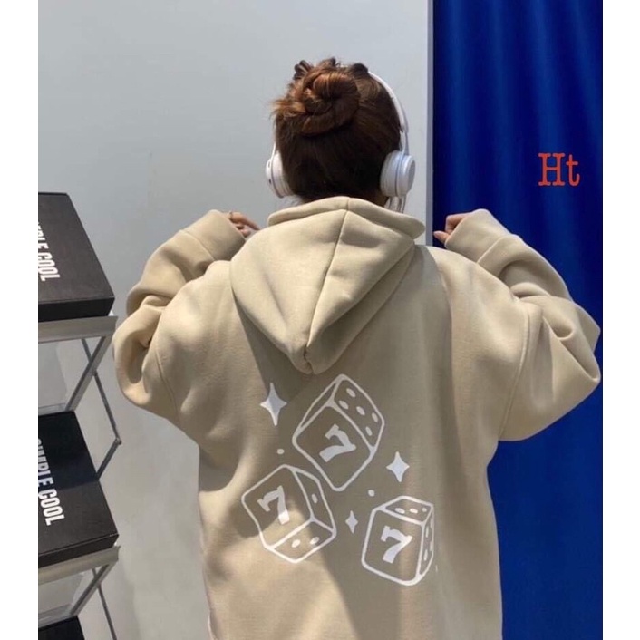 Áo khoác nỉ 777 mũ 2 lớp H2A866