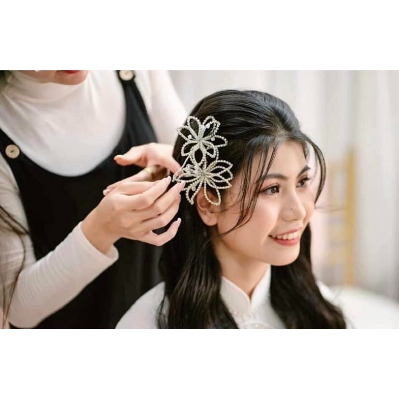Set cài tóc cô dâu