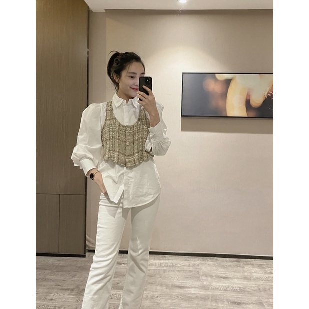 Áo sơmi ZR phối tweet