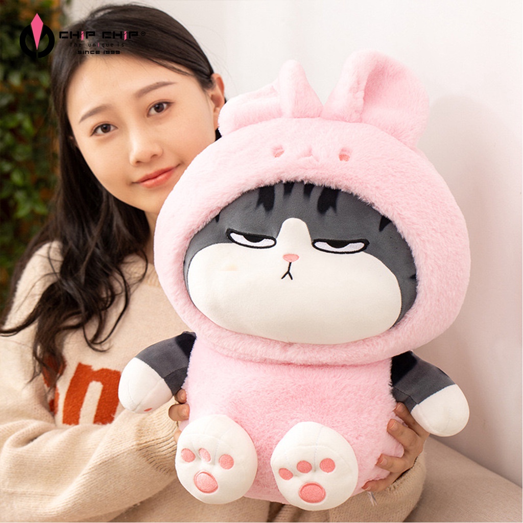 Gấu Mèo Hoàng Thượng Cosplay Áo Thú Dễ Thương, Thú Nhồi Bông Đồ Chơi Cho Bé