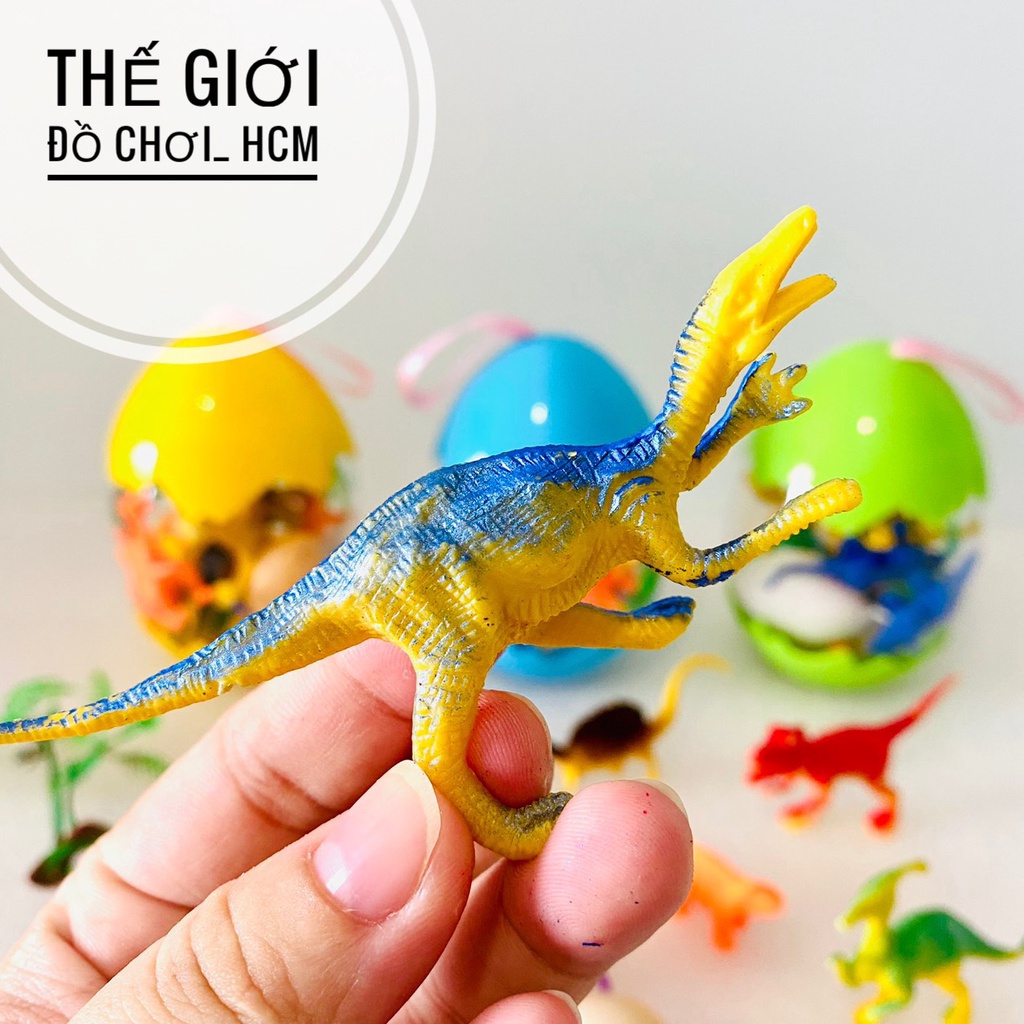[BỔ ÍCH- CLIP THẬT] Đồ chơi trẻ em mô hình quả trứng chứa khủng long 13 chi tiết dành cho bé yêu thích động vật 2020