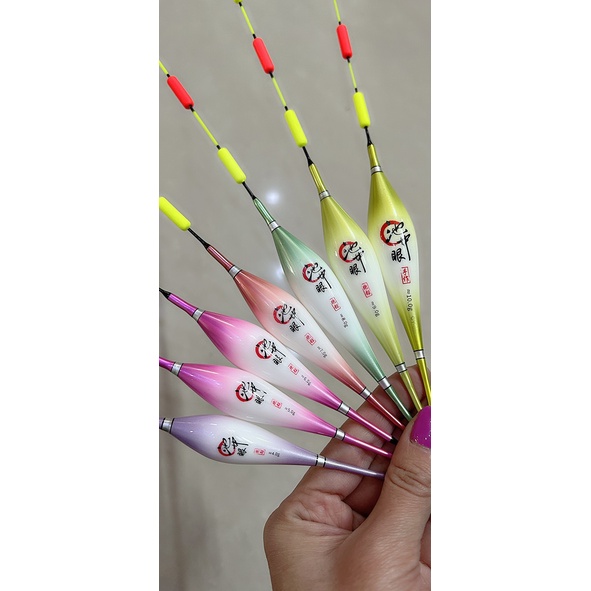 Phao nano câu đài chuyên săn hàng có tải chì 4.5.6.7.8.9.10g, phao nano câu ngày săn hàng