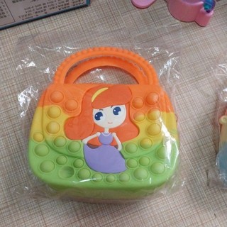 Túi Pop it cho bé gái. Xinh xịn có dây đeo dài