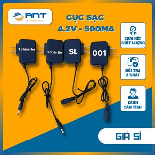 Cục sạc đèn pin đội đầu 1 chân và 2 chân, adapter sạc 3.7V ~ 4.2V dành cho đèn pin, đèn pin đội đầu