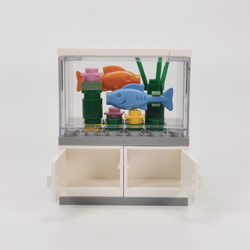 Bộ Đồ Chơi Lắp Ráp Hình Bể Cá DIY Dành Cho Trẻ Em