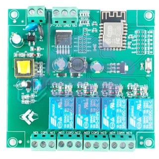 Module wifi esp8266 4 relay 220vac