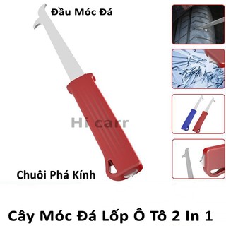 Dụng cụ móc đá dăm lốp xe hơi cậy đinh lốp ô tô xe máy đa năng
