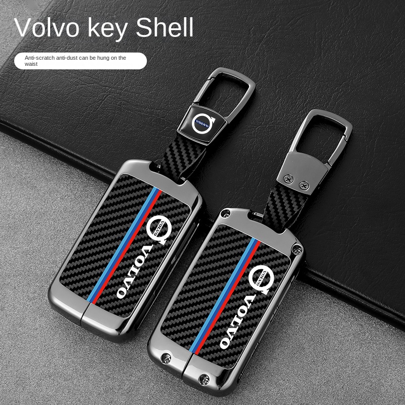 Vỏ Bảo Vệ Chìa Khóa Xe Hơi Volvo S60 X90 Bằng Kim Loại