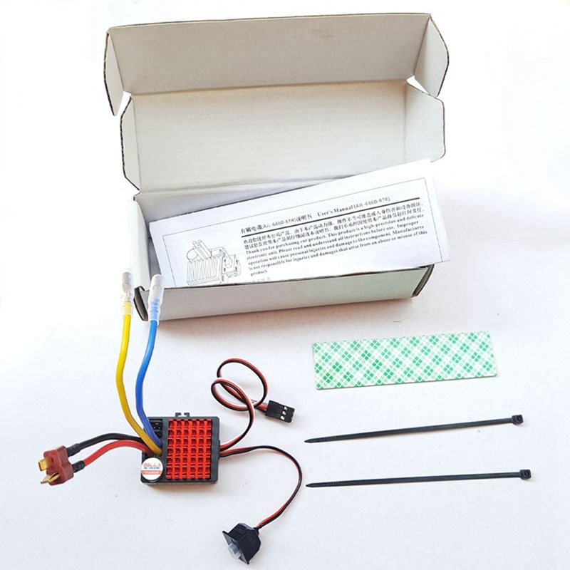 Bộ Điều Khiển Tốc Độ ESC 60A Cho Xe Điều Khiển Crawler Axial SCX10 Traxxas TRX4 RC4WD D90 Tỉ Lệ 1 / 10