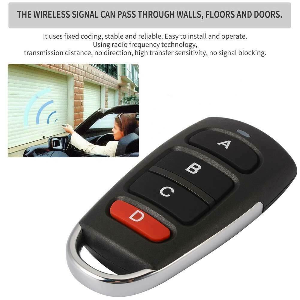 Chìa Khóa Điều Khiển Từ Xa 433mhz Cho Cổng Ga-Ra