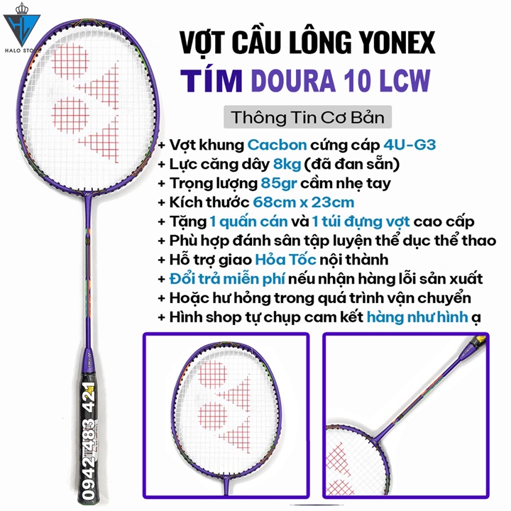 Vợt Cầu Lông Yonex - Tặng Kèm Quấn Vợt Cao Cấp VS