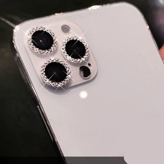 Miếng dán Kim Cương bảo vệ camera iphone 11, 11pro, 11promax, 12mini,12,12pro,12 pro max ( Free Ship )