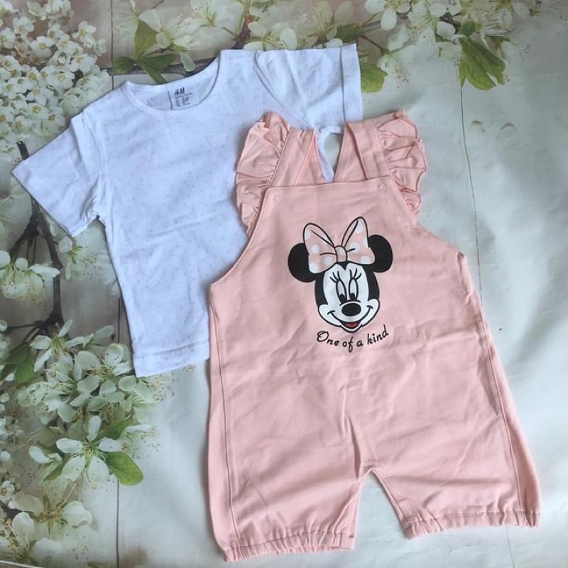 MẪU LẺ SIZE SET 2 ÁO-YẾM BÉ TRAI - GÁI 1-5/6T - XUHASHOPBABY