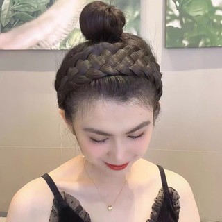 Bờm Cài Tóc Bện Tóc Giả Bản To Cao Cấp