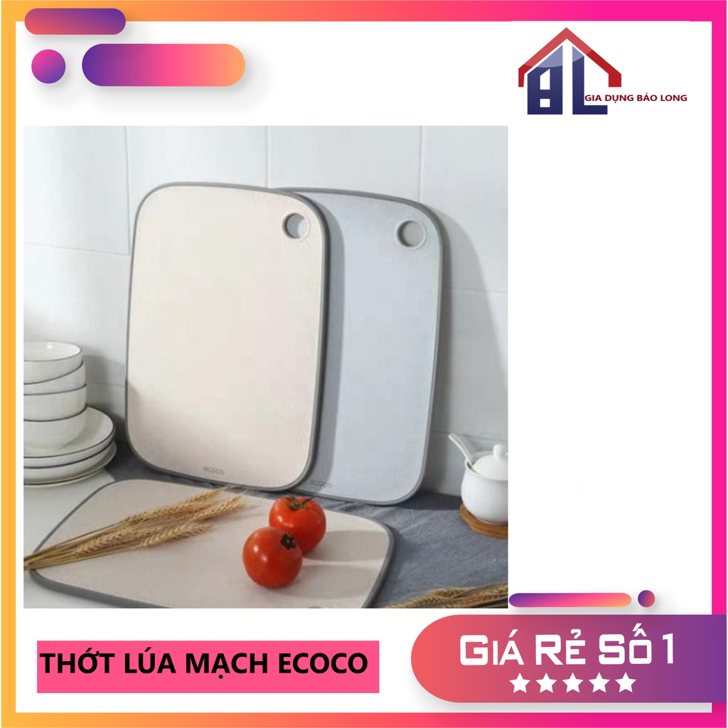 Thớt lúa mạch kháng khuẩn ECOCO cao cấp 1805