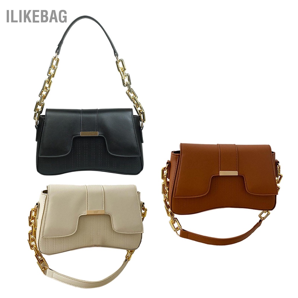 Có thể bán buôn Túi xách PU Đơn giản Công suất lớn đeo vai hình vuông nhỏ đa năng hợp thời trang để mua sắm tại nơi làm việc Ilikebag Hàng giao ngay