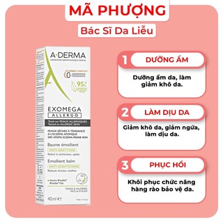 KEM DƯỠNG ẨM EXOMEGA Aderma