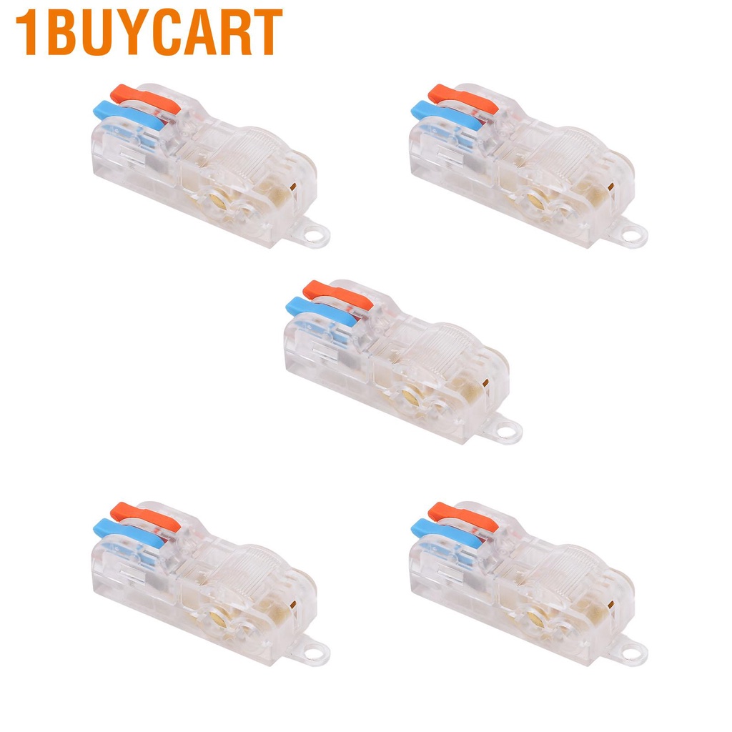1buycart Conductor Terminal Block 250V 32A Lever Wire Connectors For Household Appliances