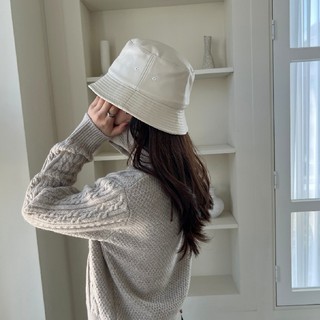 Nón da cá tính dáng bucket Modleaf Hestia hat Hàn Quốc